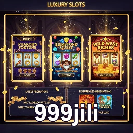 999jili luxury slots promotions